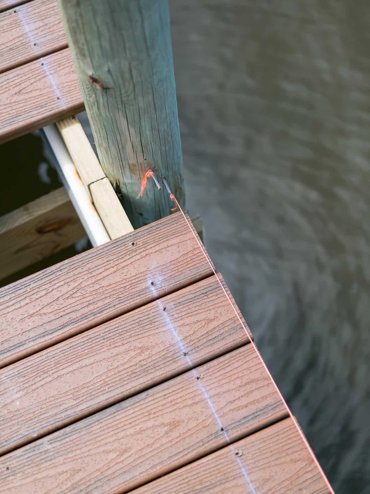 Home Uses Trex for the Dock Decks & Docks Lumber Co.