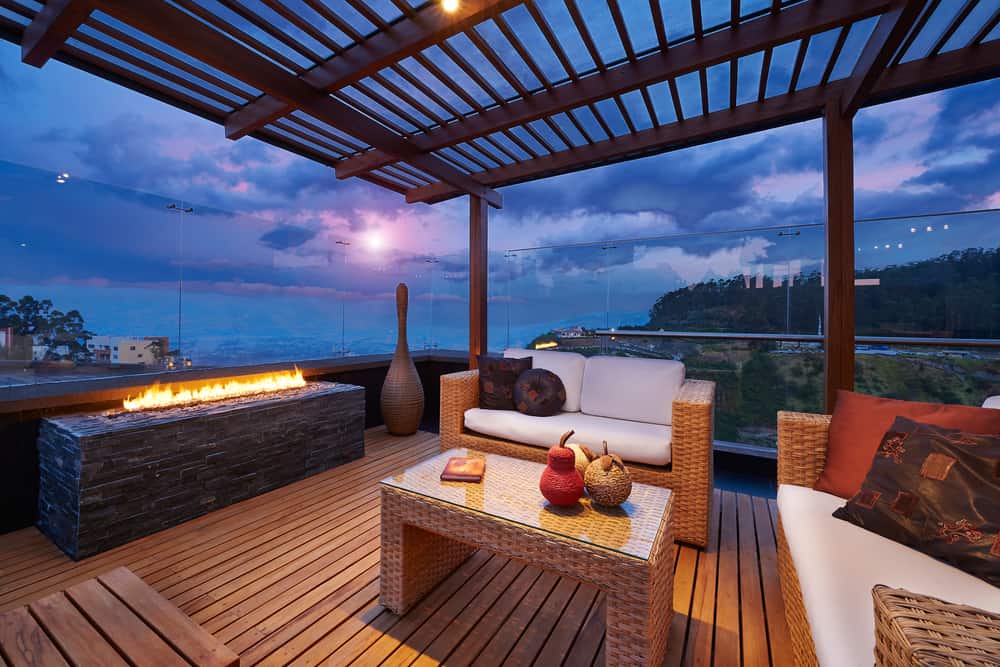 Safe To Have A Fire Pit On Your Deck, Floating Deck With Fire Pit