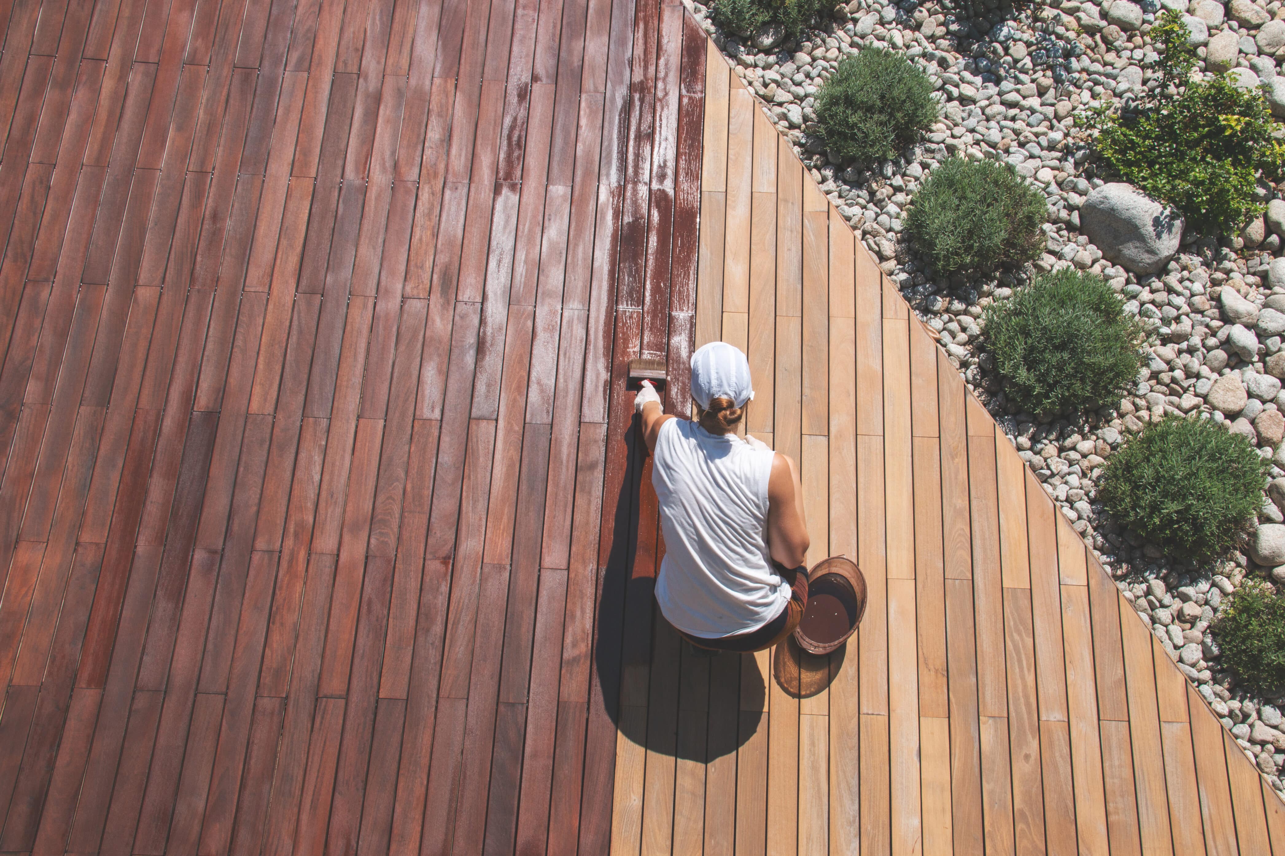 how to stain a deck, How to Stain Your Deck