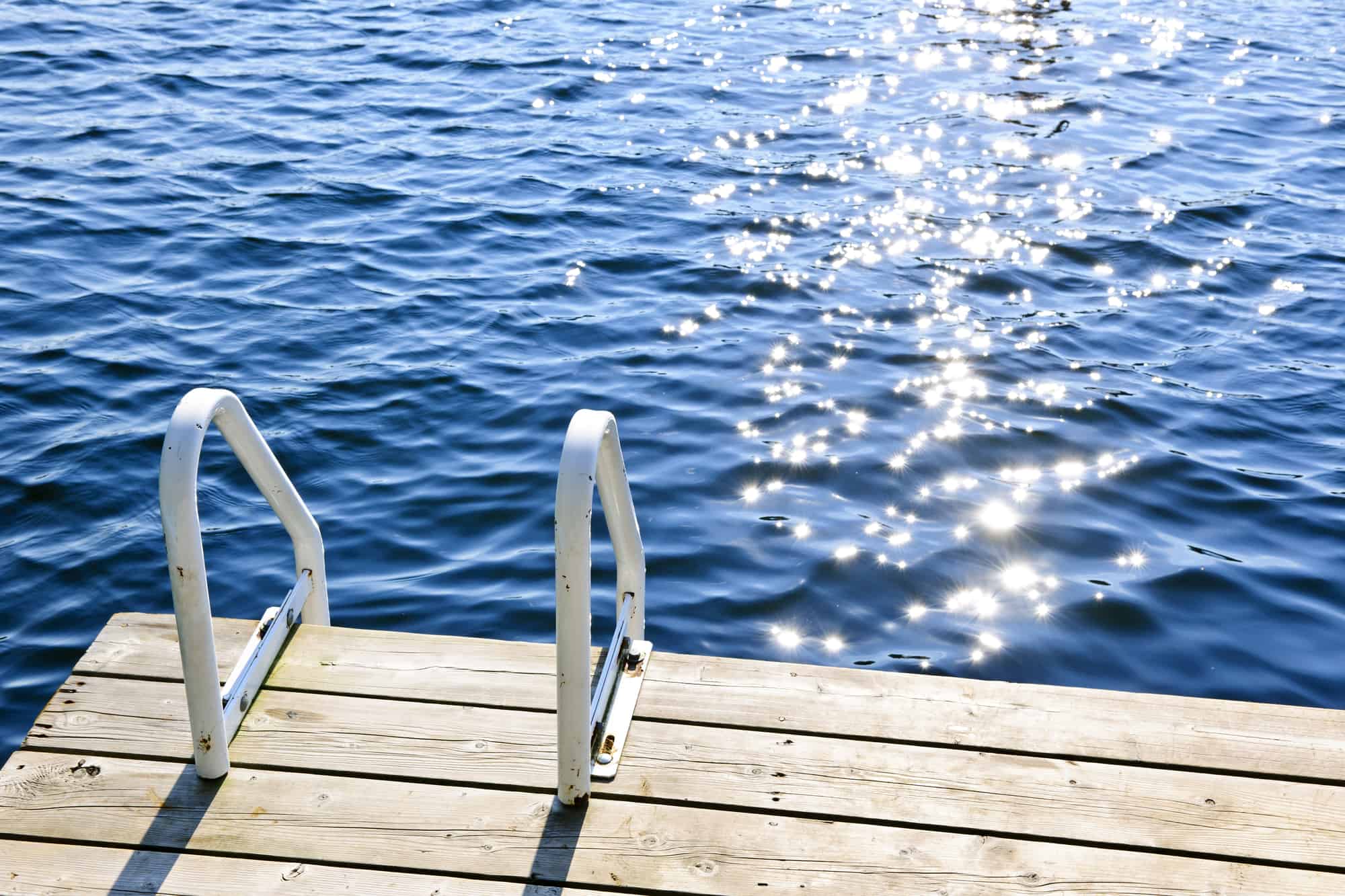 Decks & Docks How to Choose a Dock Ladder