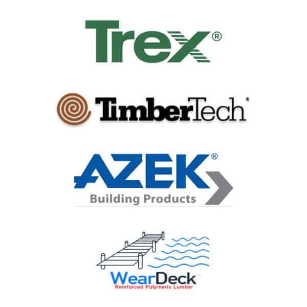 floating dock composite lumber logos