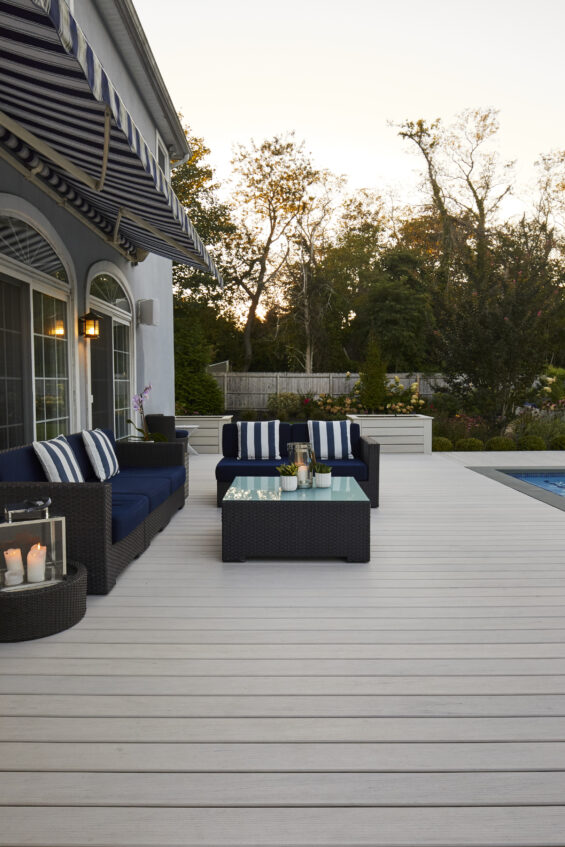 capped composite decking