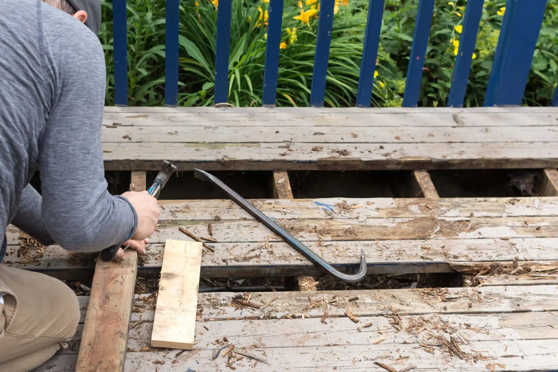 Deck restoration project