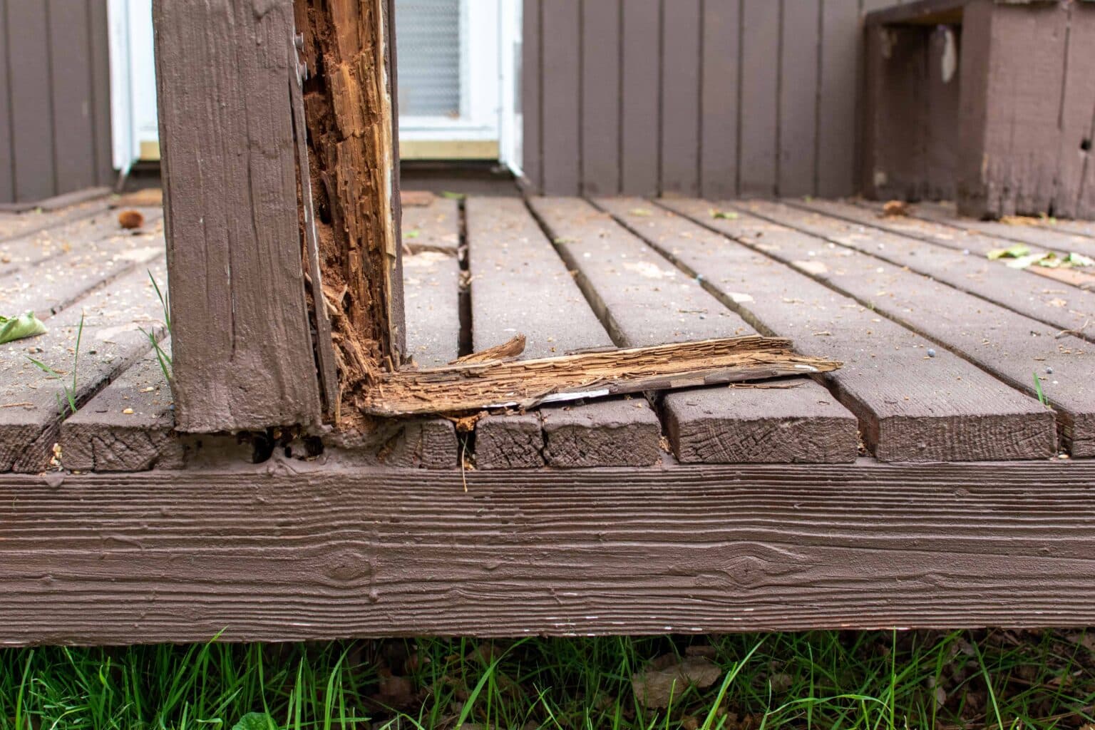 How to Replace or Repair a Rotted Deck Post Decks & Docks