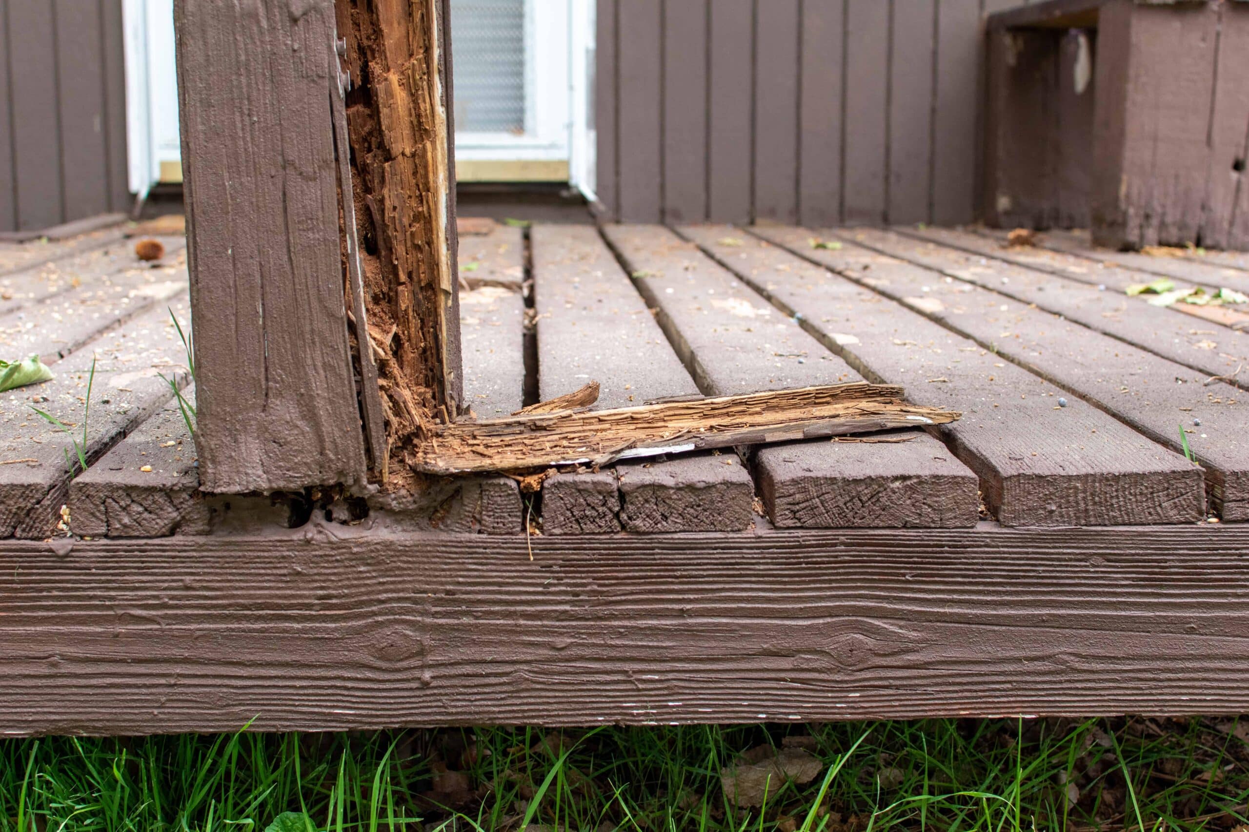 repair rotted deck post, How to Replace or Repair a Rotted Deck Post