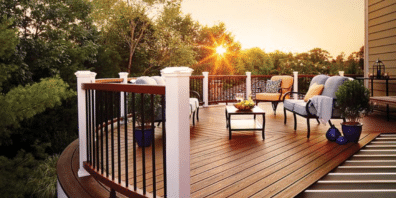 Composite decking trex