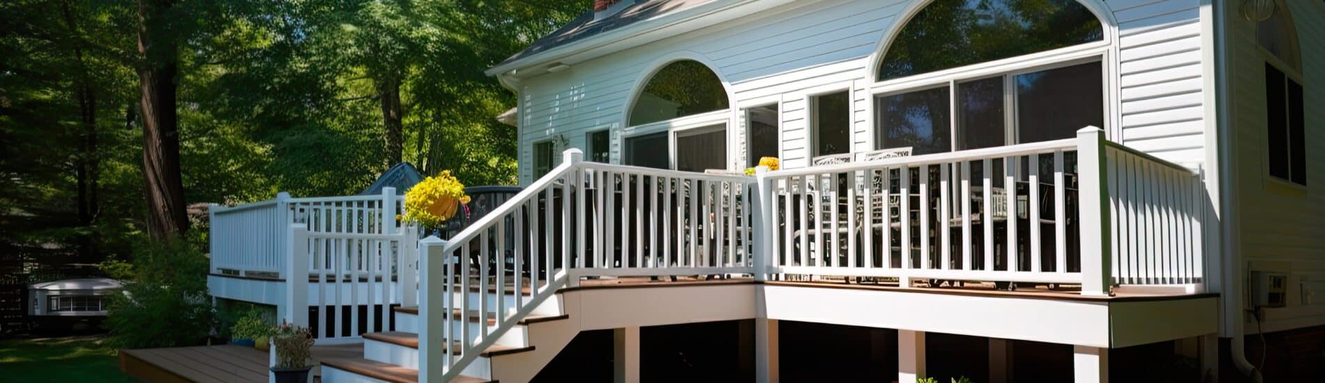 composite deck railing
