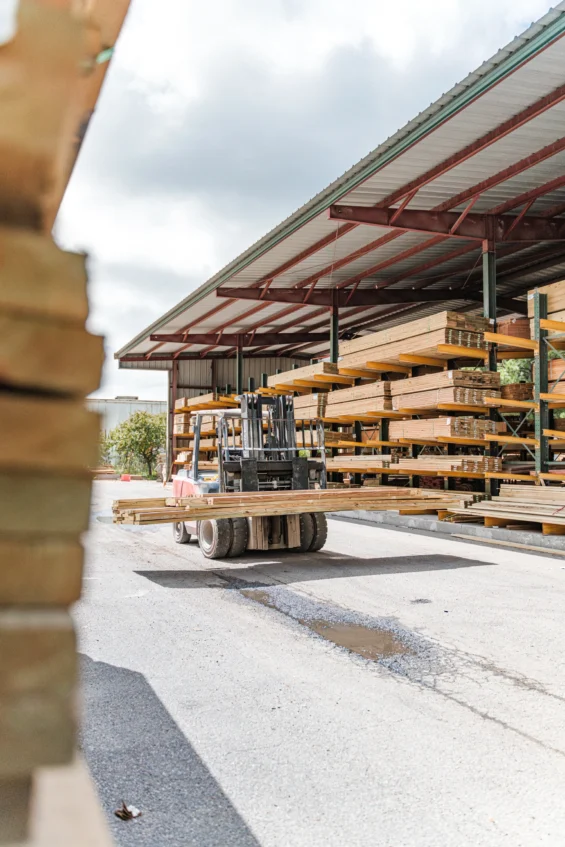 Decks and Docks lumber yard