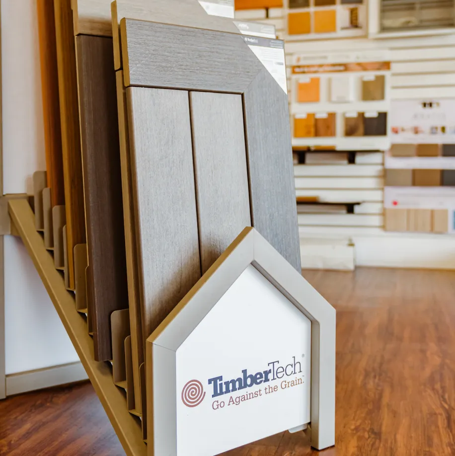 timbertech color samples close up