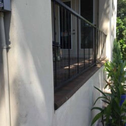 Verticable in Bronze , Lighting & Railing