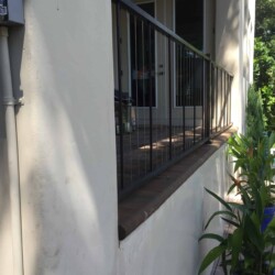 Verticable in Bronze , Lighting & Railing