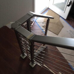 Aress Aluminum Rail Square , Lighting & Railing